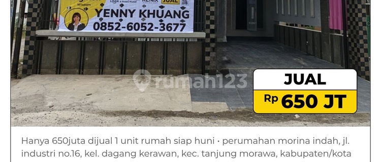 Hanya 650Juta Dijual 1 Unit Rumah Siap Huni 1