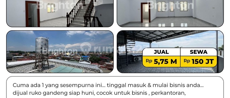 For Sale / For Rent Attached Shophouse Ready to Occupy, Suitable For Business, Office, Supermarket / Grocery Store, Milk Store, Pharmacy, Furniture Store, Electronics Store, Culinary, Cafe, Restaurant, Residence or As Needed 1