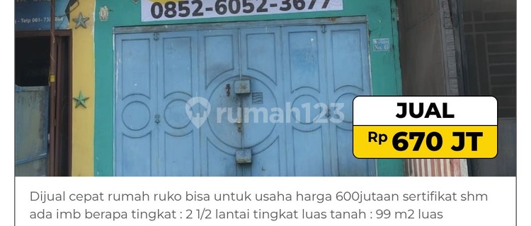 For Sale Fast House Shop House Suitable for Business Price 600 Million. 1