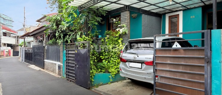 Termurah!! di Jual Rumah Siap Huni di Tebet Barat Akses Mudah Jalan 1 Mobil, Lokasi Strategis, Nego ! 1