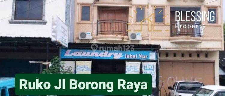 Ruko Jalan Borong Raya Dekat Toddopuli 1