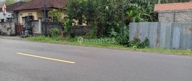 Land on the main road near the Pekutatan Bali toll exit 1