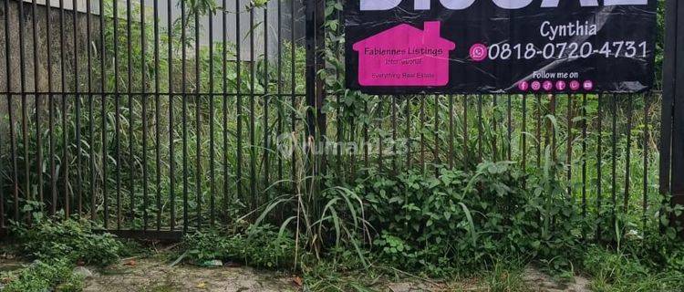Tanah di Jl meruyung 1285 m² SHM cocok untuk Cluster 1