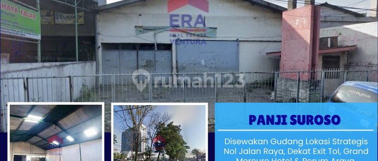 F047 Gudang Kawasan Industrial Harga Miring Lokasi Poros Jalan Raya 1