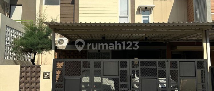 DIJUAL RUMAH CANTIK DOBLE FASAD DI CLUSTER GRAND WISATA BEKASI 1