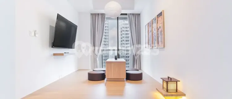 Sewa Apartemen Murah Jakarta Barat Apartemen Taman Anggrek Residence Central Park Neo Soho Full Furnish 2Br 80Jt Modern Best View Nego Estetik Bagus 1