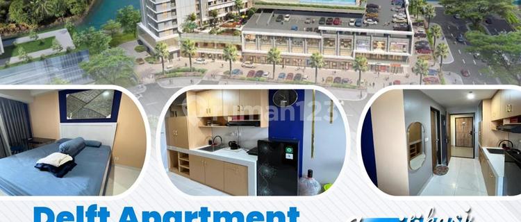 Dijual Cepat Apartment Delft Type Studio View Fasilitas dan Kampus Univ Ciputra Full Furnish 1