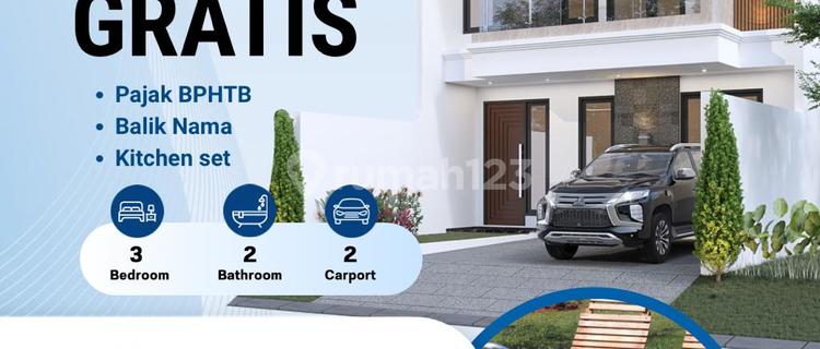 For Sale Luxury 2-Story House + Private Pool Strategic Location 1