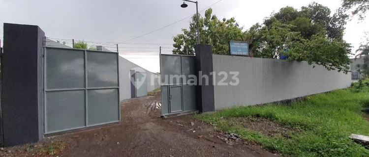 Dijual Tanah+gudang Siap.huni Lokasi Strategis 1