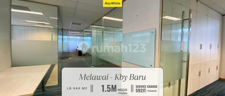 Disewakan Murah! Kantor Furnished di Melawai, Kebayoran Baru  1