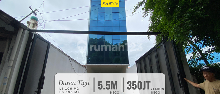 FOR RENT: 4-STORY SHOPHOUSE, DUREN TIGA, SOUTH JAKARTA 1