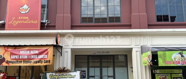 For Rent Madison Shop House Gading Serpong 2 Floors Cheap Next to Soto Ebet 1
