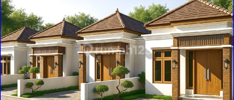 Kulon Progo, Rumah Jogja Model Bali Style Type 50 Dekat Alun-alun Wates 1