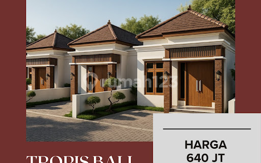 For Sale: Balinese Style House in Ngabeyan, Kartasura, Price 630 Million 1