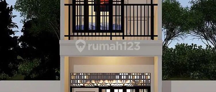 [Rumahmurahjakarta] White Casa Residence Condet Kramat Jati Jakarta Timur Rumah Bagus SHM di Halim Perdana Kusuma 1