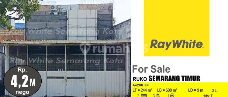 Shop House and House with Minimal Renovation in East Semarang (A4206) 1