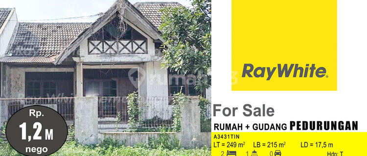 Rumah dan Gudang Dalam Perumahan Di Pedurungan (A3431) 1