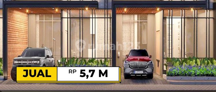 Villa Polonia Garden Type Ebony Siap Huni Komplek Cbd Polonia 1