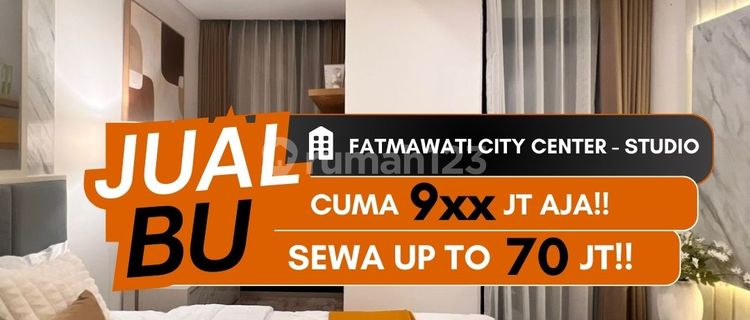 Jual Apartemen Fatmawati City Center Studio Dekat Cilandak 1