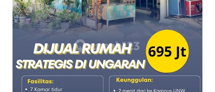 House on the Side of the Main Road, Ungaran Barat, Semarang, Central Java 1