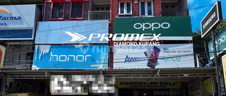 FOR SALE: VERY STRATEGIC SHOPHOUSE LOCATED ON THE MAIN ROAD SIDE, OEBOBO, KUPANG CITY, NTT 1