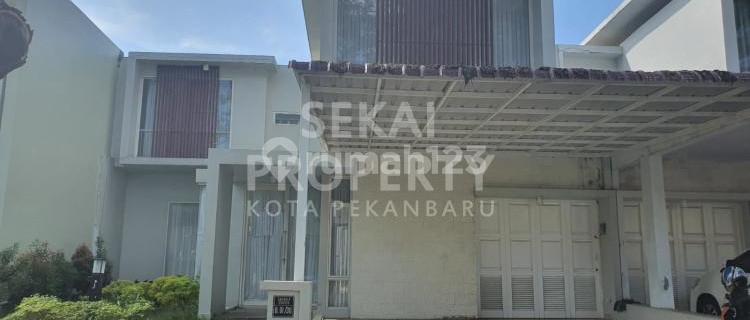 Disewakan Rumah Cluster Mewah 2 Lantai Lokasi Jl. Soekarno Hatta / Citraland - Pekanbaru 1