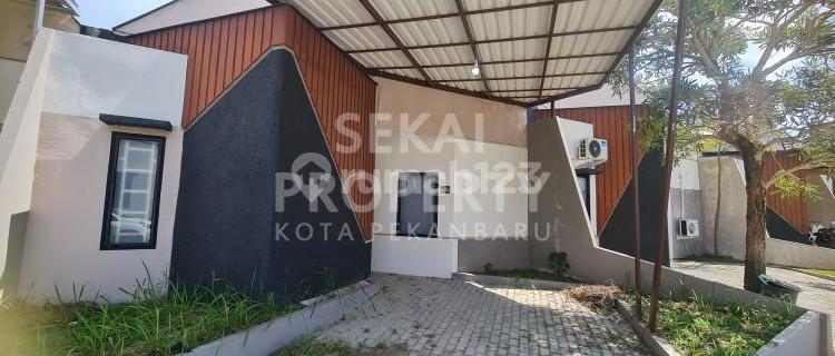 Disewakan 1 Unit Rumah Cluster Siap Huni Lokasi Rumbai Tengah Kota Pekanbaru 1