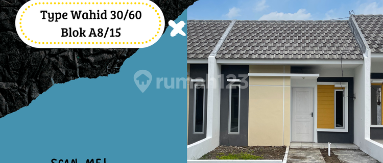 Rumah Tipe WAHID 30/60 Blok A8/15 – Kawasan Industri Bangil 1