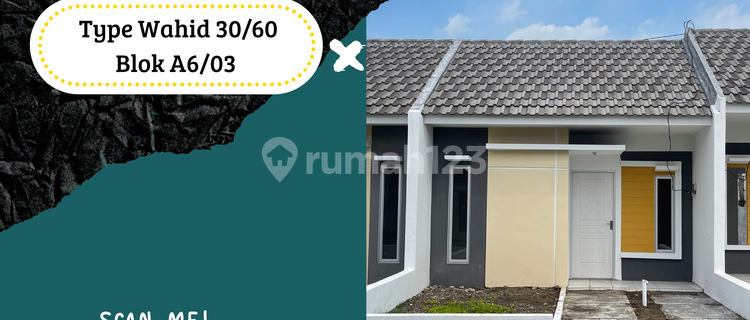 Dijual Rumah Tipe Wahid 30/60 Blok A6/03 – Harga Mulai 200 Juta 1