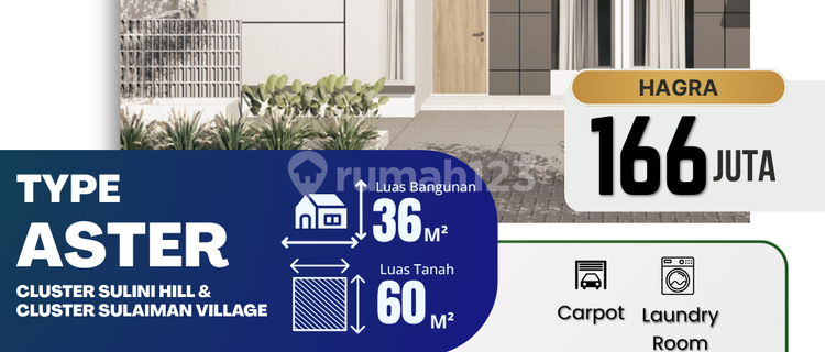 Rumah Murah Grati Pasuruan Tipe 36/60 Dekat Tol 1