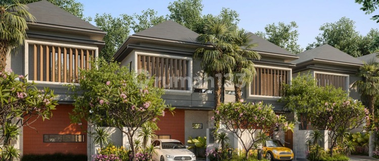Modern and Tropical Cluster Housing Design in Sanur 1