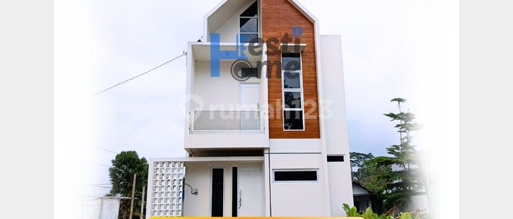 Cuma 1 Unit Tersisa! Rumah Scandinavian Cantik di Pudakpayung Townhouse Banyumanik Tipe 2 lantai cuma 800juta 1