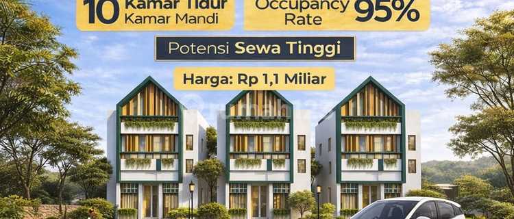 Boarding House in Malang City 10 Rooms 2 Floors Fully Furnished 1