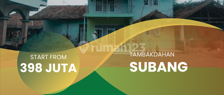 For Sale 2-Story House in Tambakdahan, Subang 1