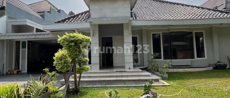 House for Rent Ready to Occupy in Menteng Strategic Location 1