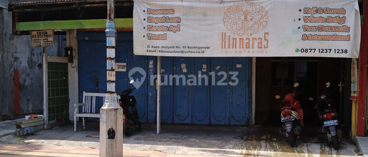 Rumah Plus Ruang Usaha Pinggir Jalan Karanganyar Jawa Tengah Dekat dengan Taman Kota dan Pusat Perbelanjaan 1