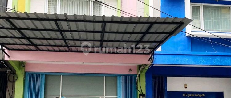 For Rent Cheapest 2-Story Shop House in Ruko Raya Menganti Gresik 1