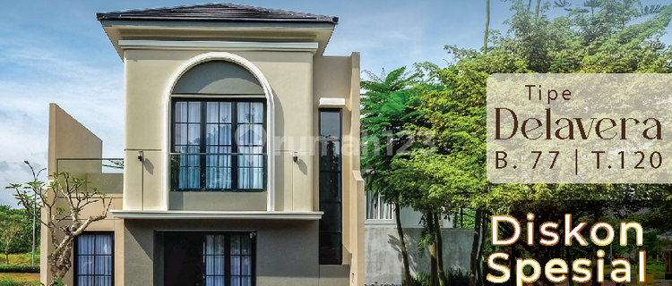 New 2-Story House in Citralandbsb Semarang, Price, 5% Down Payment 1