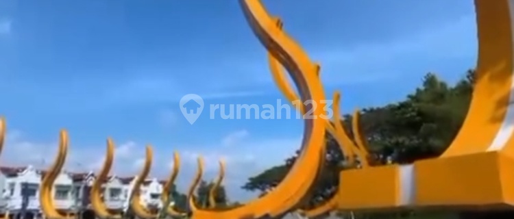 Rumah Baru 1Lantai di Citralandbsb Smg, Konsep Cluster Dekat Danau Bsb 1