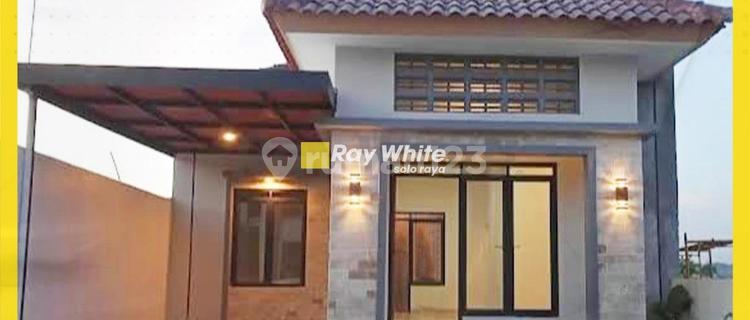 Dijual Rumah Modern Minimalis Solo Ngemplak 1