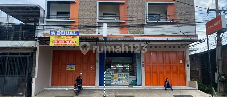 Auction of 3 Affordable 3-Story Shophouses in Cicalengka, Bandung Regency 1