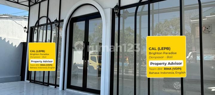 Super Cute Shop House in Sanur! Perfect for a Coffee Shop! Strategic Location 1