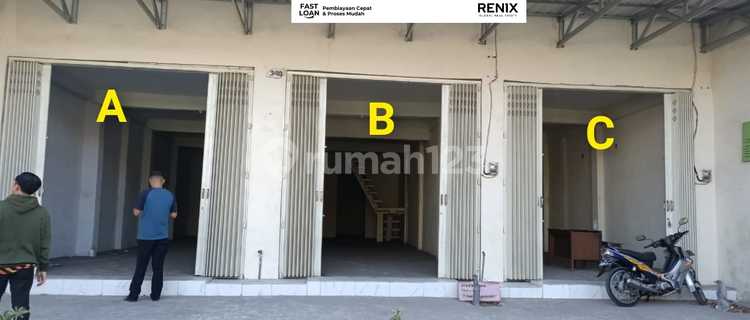 For Rent 1-Story Shop House in Mojokerto City 1