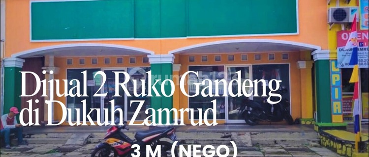 2 Adjacent Shophouses in Dukuh Zamrud, Bekasi in Good Condition,,Rest Assured,, 1