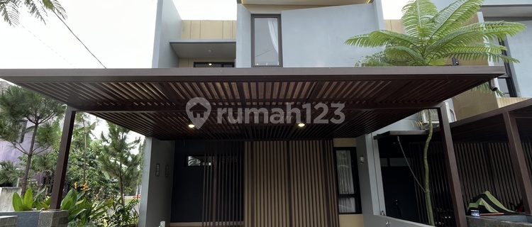 Rumah 2 ]antai Spek Bata Merah Deket Bandara Pondok Cabe 1