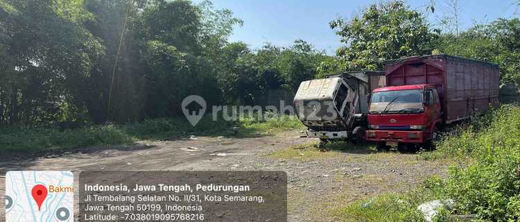 Tanah beserta bangunan kecil dekat 300 meter dari townhouse SIDO MUNCUL (jual rugi) 1