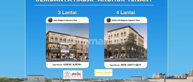 Ruko for Residence in the Golden Gading Serpong Area | Maggiore Signature West 1