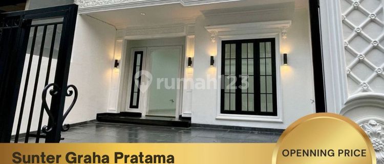 Rumah American Style Sunter 2 LT 4+1 K Tidur LB 146 M2 1