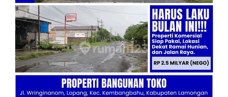 Cheapest Shop House Business Space in Lamongan Direct Owner 1
