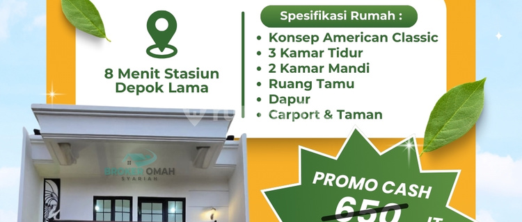 Promo Soft Launching Rumah Stylish Aman dan Dekat Semua Fasilitas 1